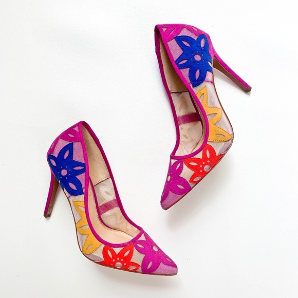 jessica simpson mesh heels